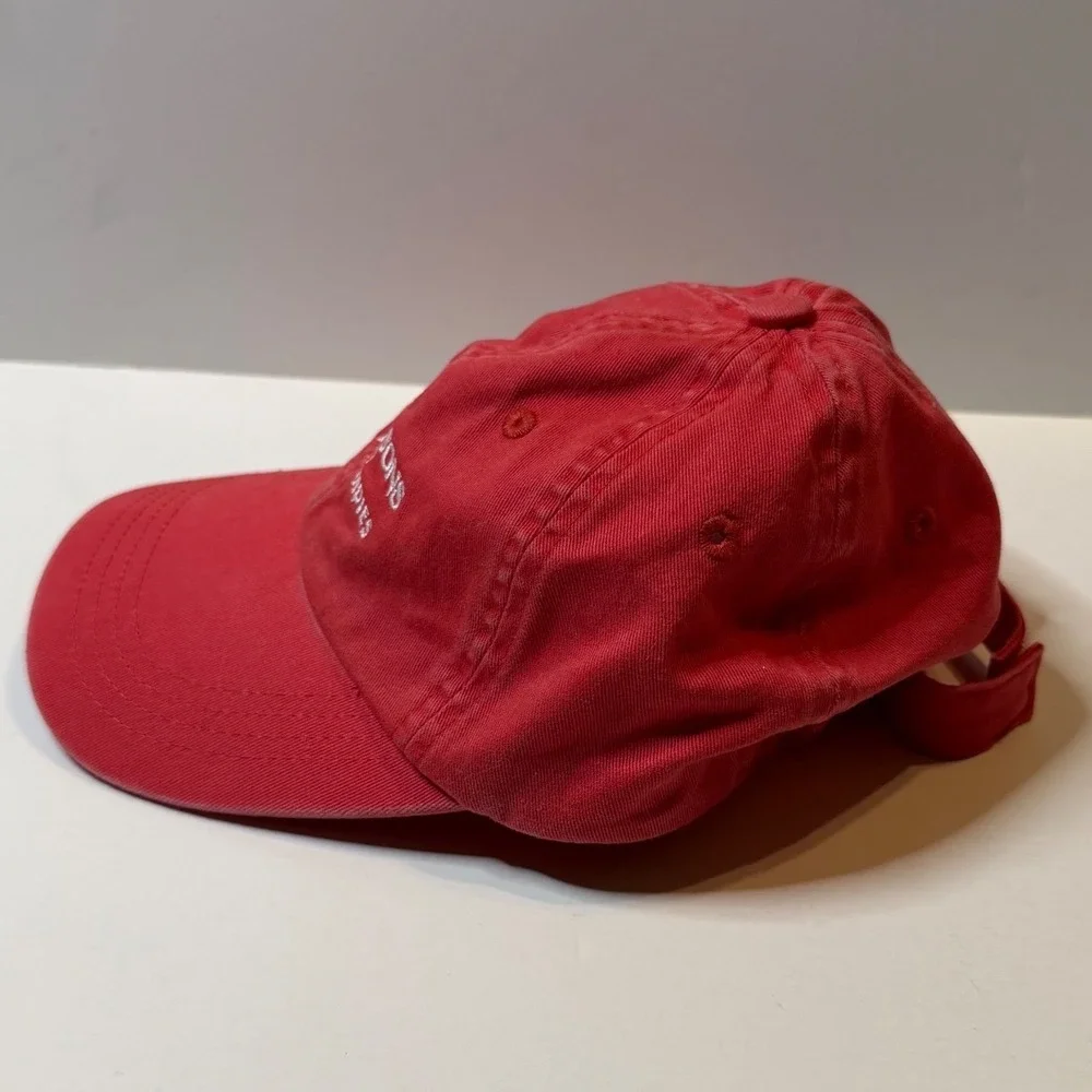Ahead Four Seasons Resort Nevis Hat Youth Red Cotton West Indies Strapback Cap
